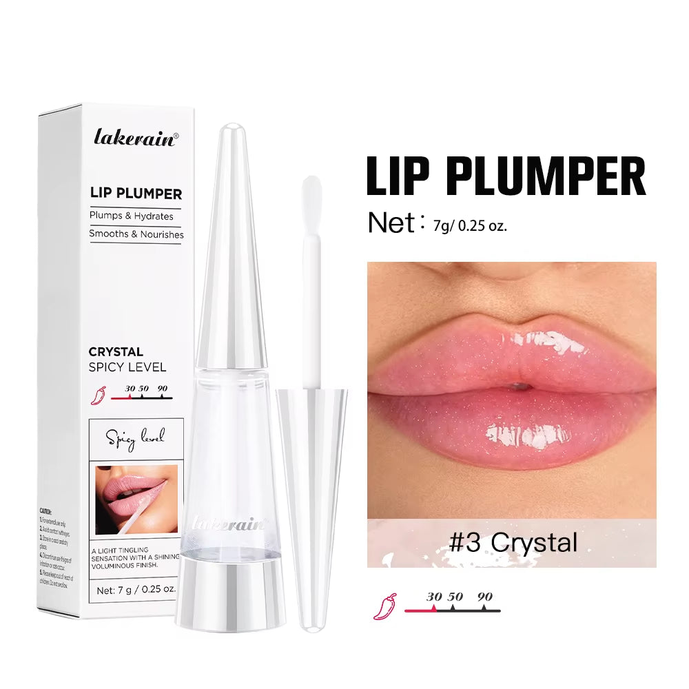 Lip Plumper Reedle Shot Moisturizing Lip Gloss Transparent Plump Lips Care Lip Stuffer Gift Korean Cosmetics